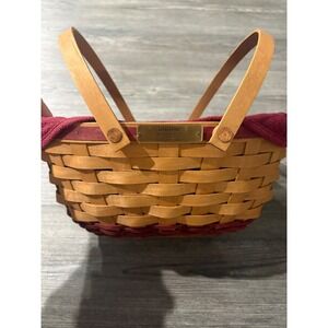 Longaberger Christmas Collection 2004 Edition Get Together Basket with Liner